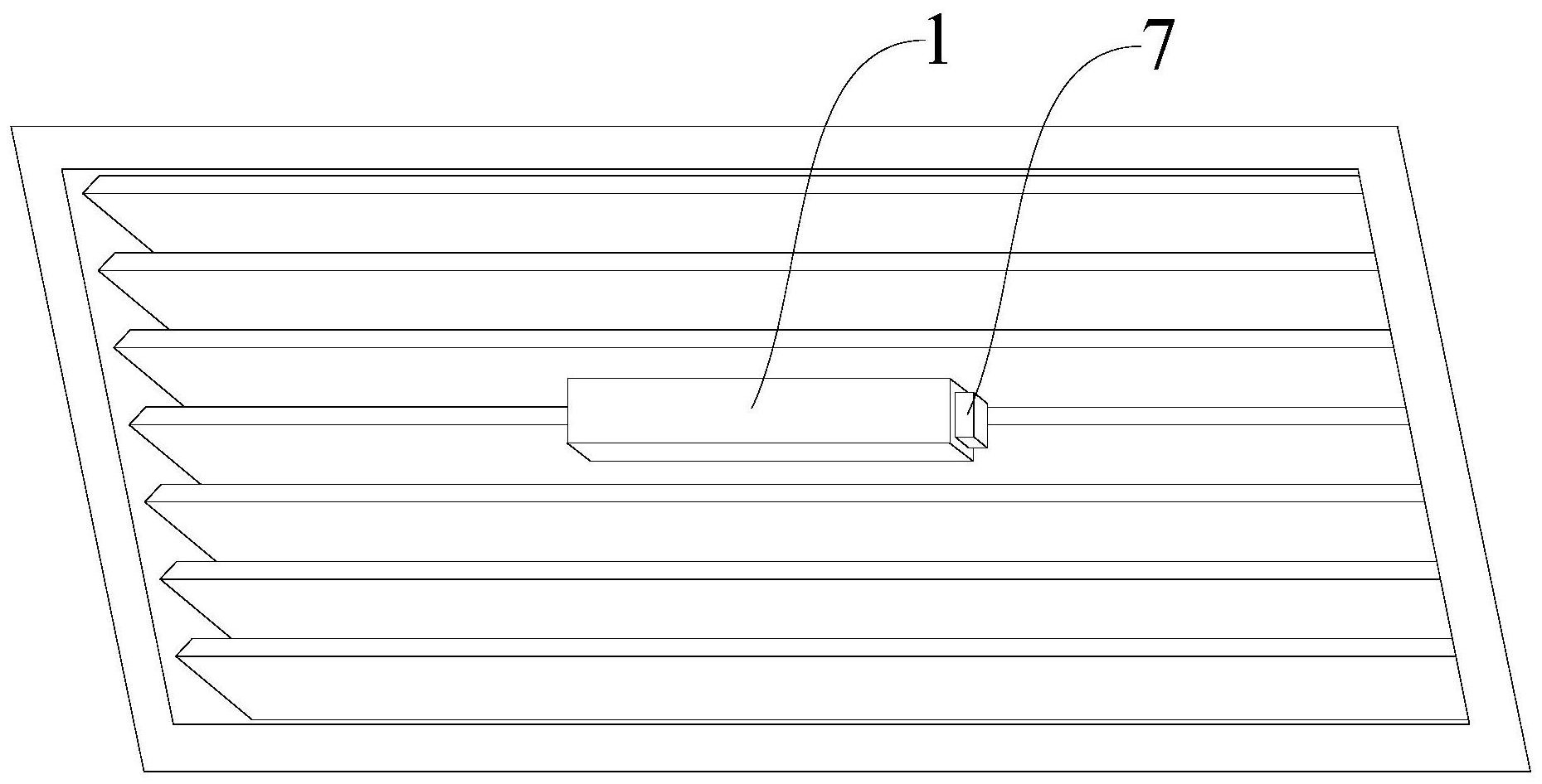 一种车辆空调出风口用隐藏式香氛装置