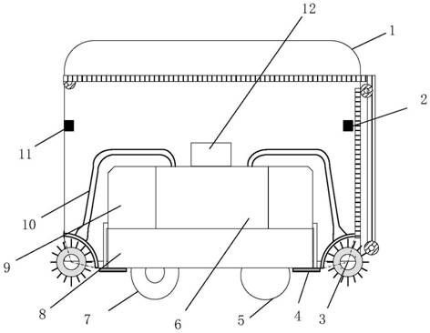 一种楼宇楼梯智能清扫机器人