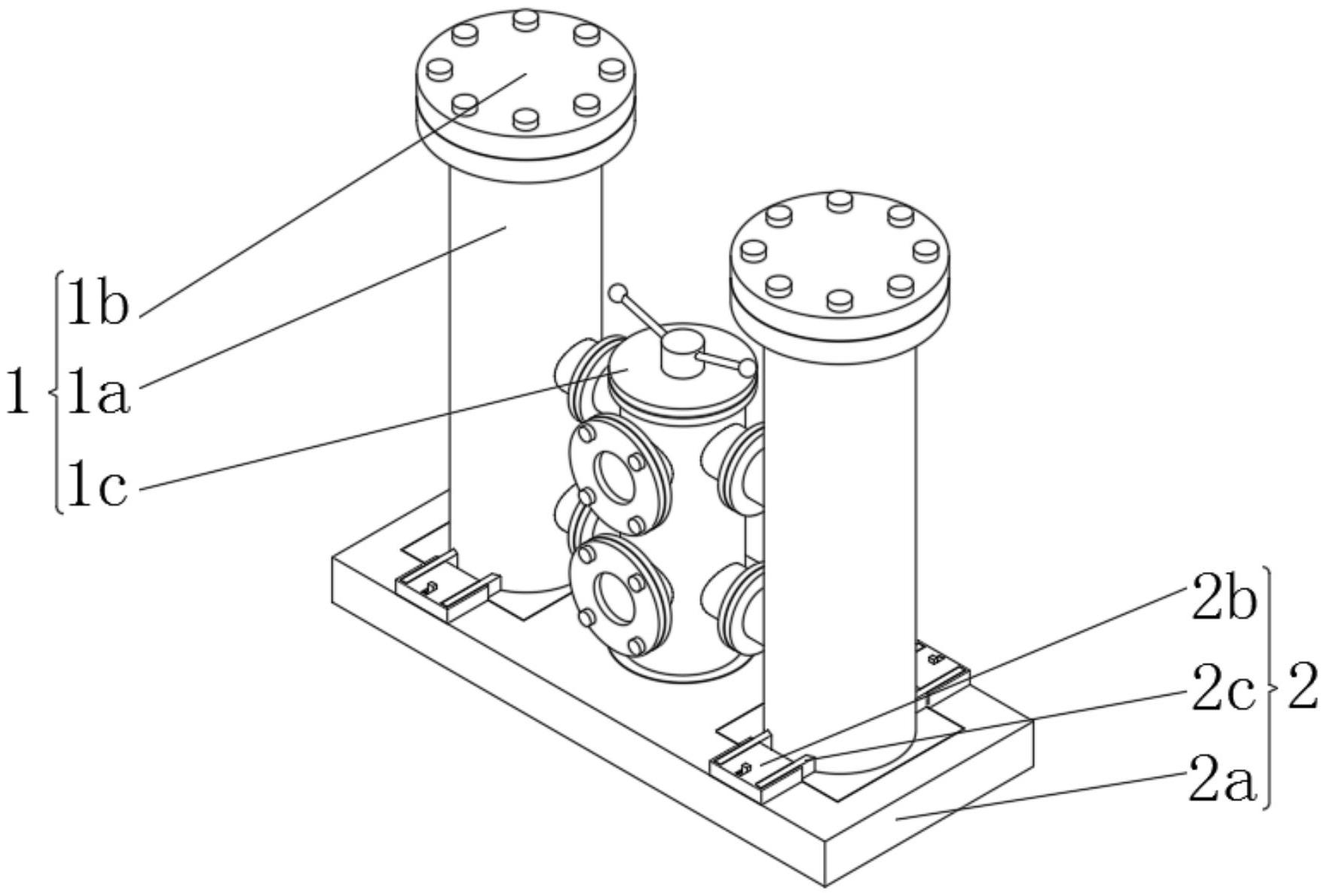 一种液压油输送结构的辅助组件