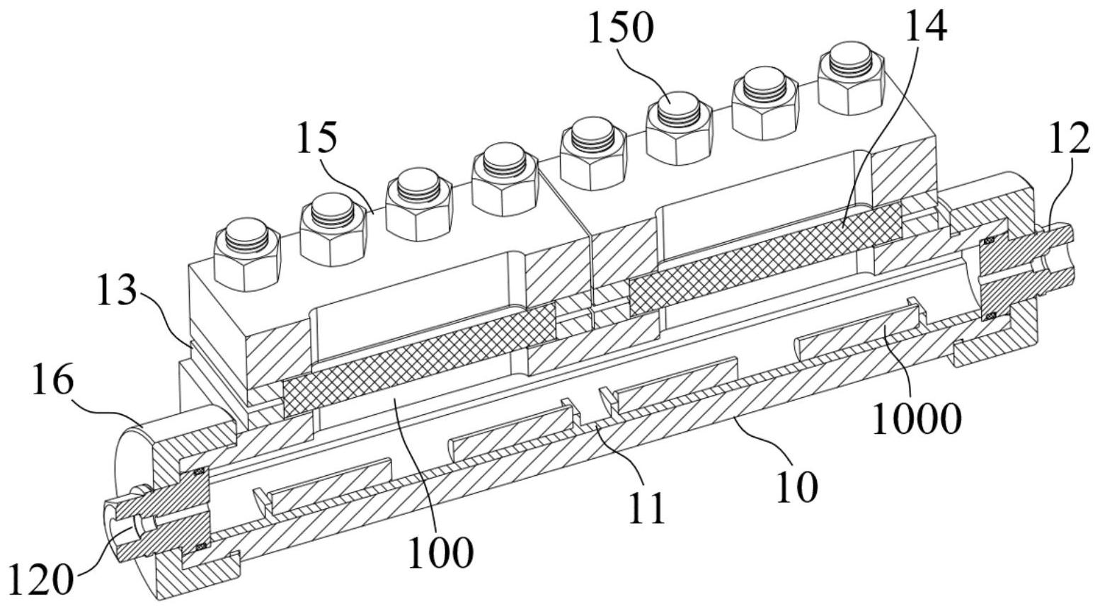 一种煤体变形测试装置、测试系统及测试方法