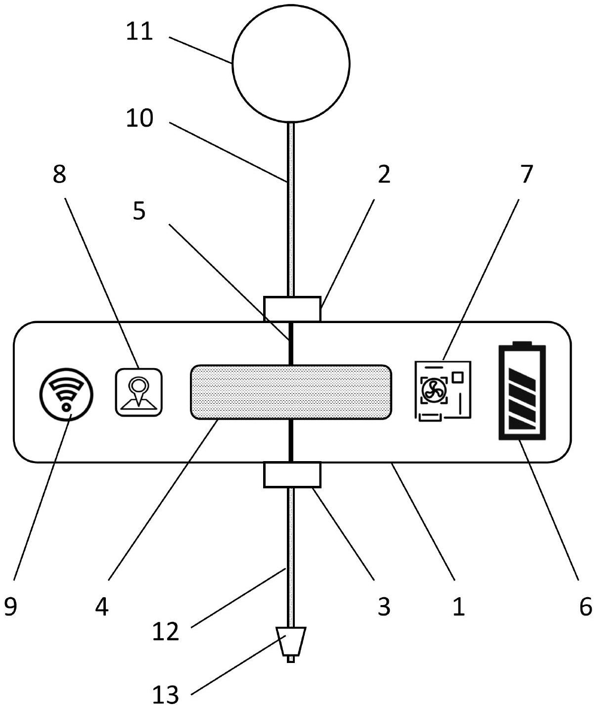 一种工业生产用静电消除预警装置