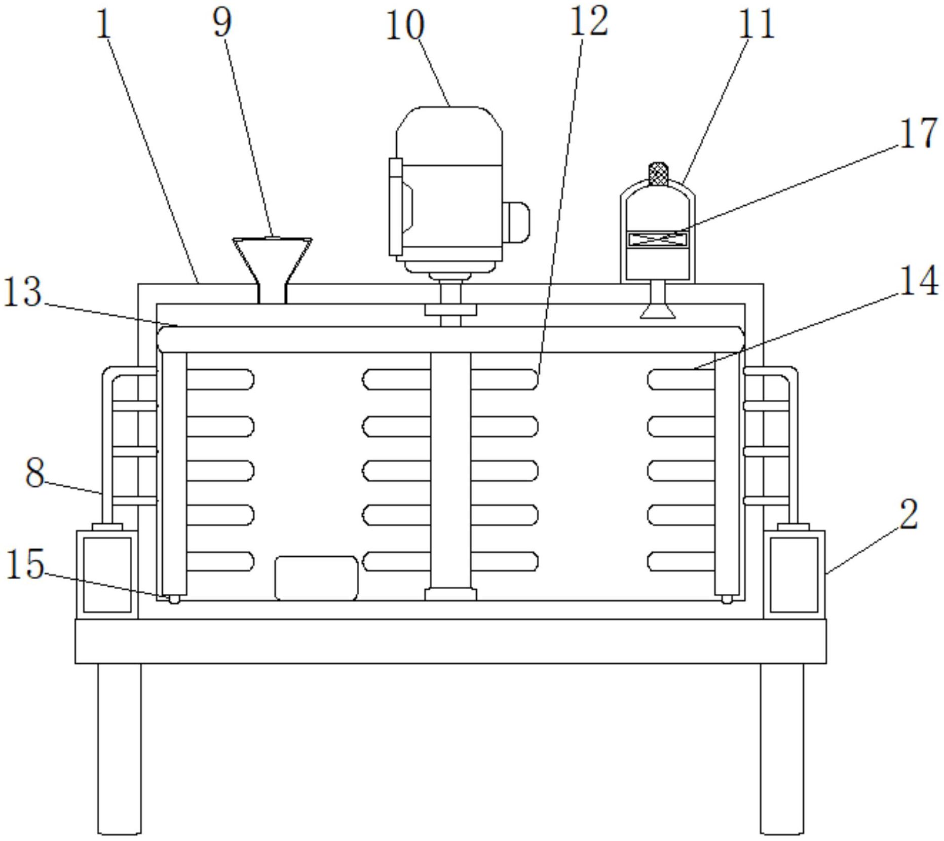 一种石英石生产加工用烘干设备