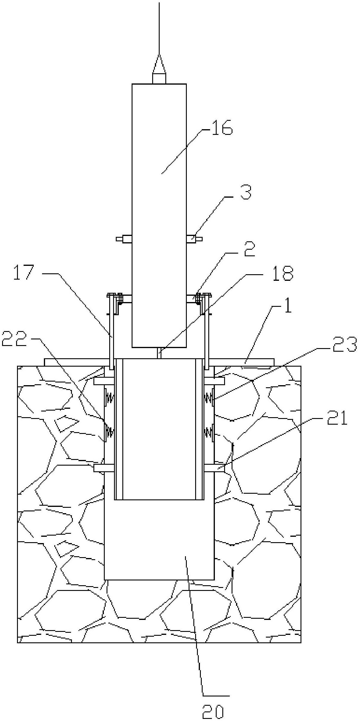 一种格构柱定位导向装置及应用定位导向装置的施工方法