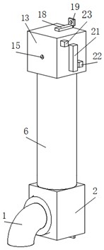 一种壁挂式滤水水龙头