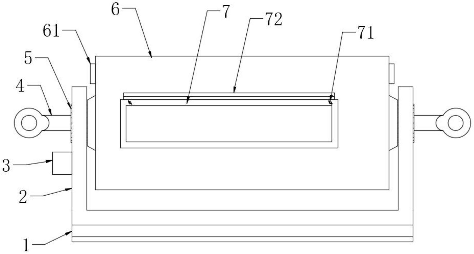 一种透明PBT再生颗粒造粒用的表面抛光装置