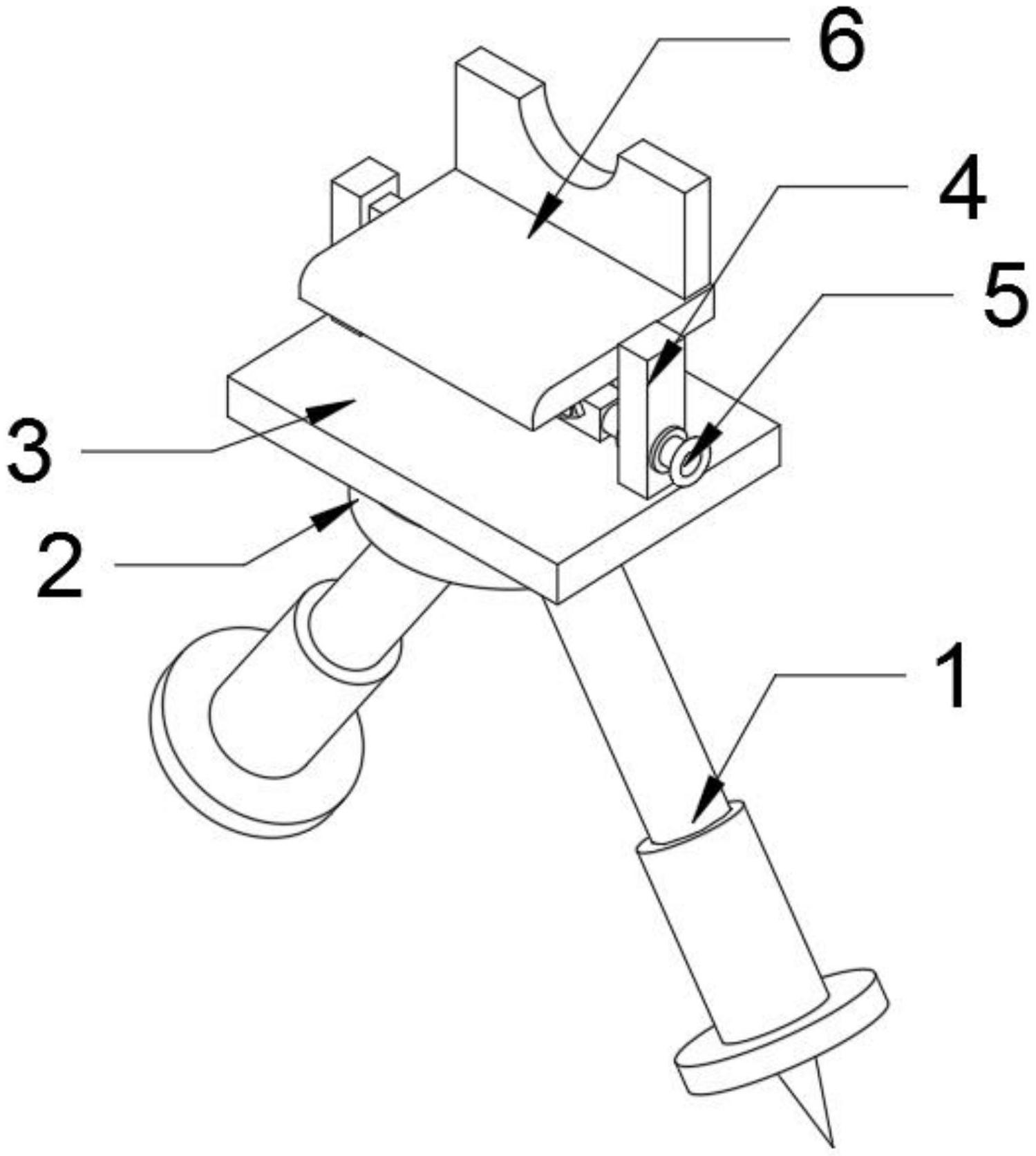 一种具有方位调节功能的枪瞄支架