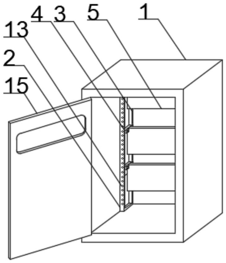 一种内置绝缘安装基板配电柜